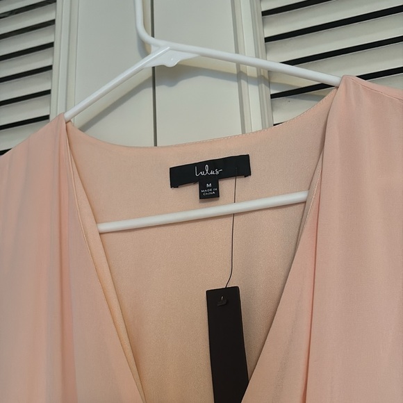 NWT Lulu’s Light Pink Dress - Picture 6 of 6